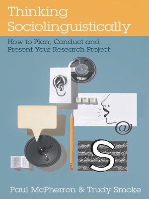 cover image of Thinking Sociolinguistically